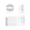 Hertz HMX65C, 6½" koaxial 2-veis sort - Bilde 2