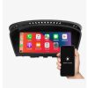 8,8" android skjerm med innebygget Apple Carplay og Android Auto - For BMW E60/E90 med CIC system.