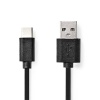 USB C 2.0 til USB-A kabel. 3 meter - Bilde 2