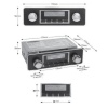 Classic Car Stereo retroradio med DAB+ og Bluetooth. Sort front - Bilde 3