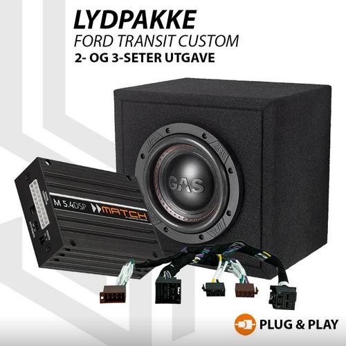 Match Lydoppgraderingspakke Ford Transit Custom 2024->