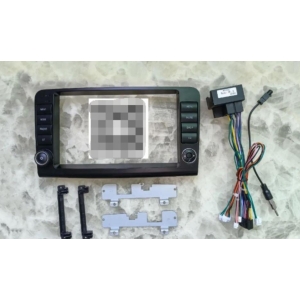 9" ramme/monteringssett for 9" Android spiller til Mercedes ML W164.