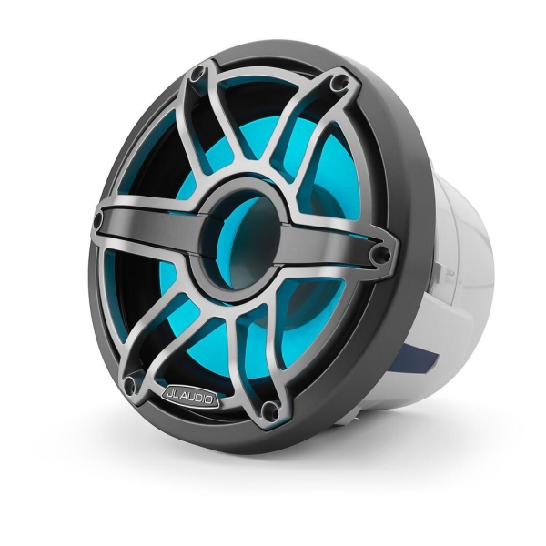 JL Audio M6-10IB-S-GmTi-i-4 10" marinebass - 10", 250W RMS, 4ohm Titanium Sport LED