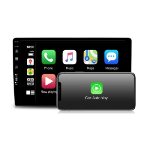 Android Bilradio med DAB+ og 10,1" skjerm. Apple Carplay / Android Auto