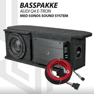 GAS/Helix basspakke Audi Q4 e-tron med Sonos