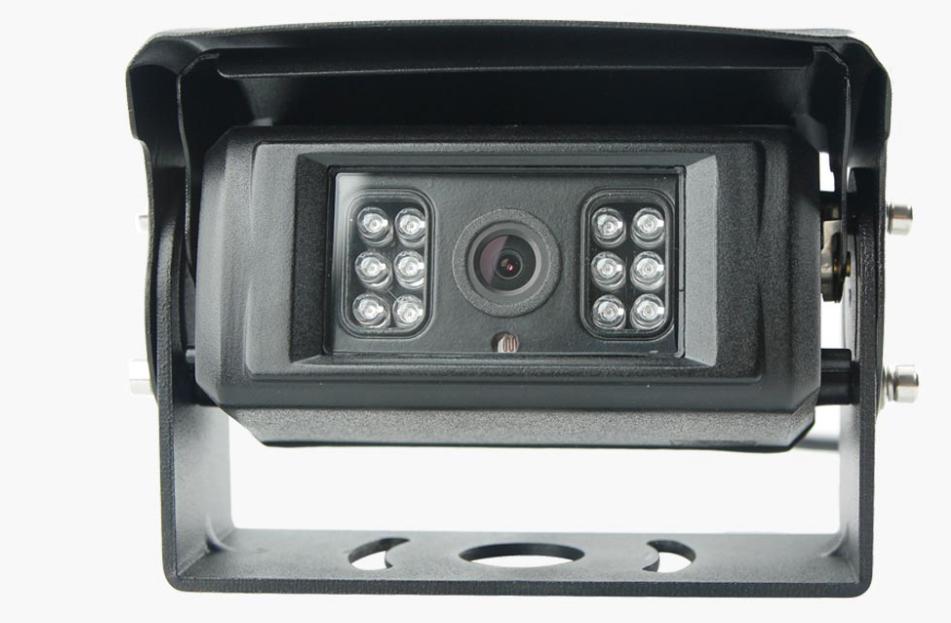 Ryggekamera m/lukker. 12/24 Volt, AHD