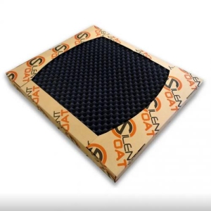 Silent Coat Sound Absorber 35mm - 2 stk 35mm skummatter på 60 x 50 cm