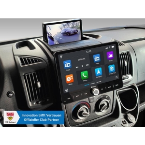 Dynavin 10,1" navigasjonssystem til Fiat Ducato, Citroen Jumper II, Peugeot Boxer II