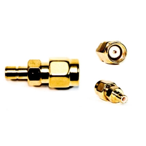 SMA male to SMB male aerial connector adapter