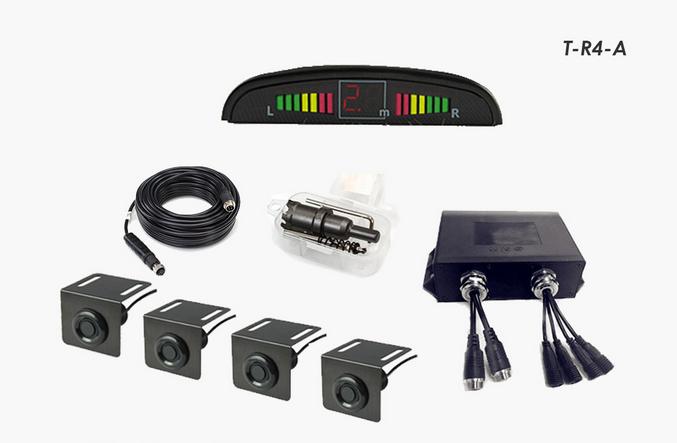 4 kanals parkeringssensor system