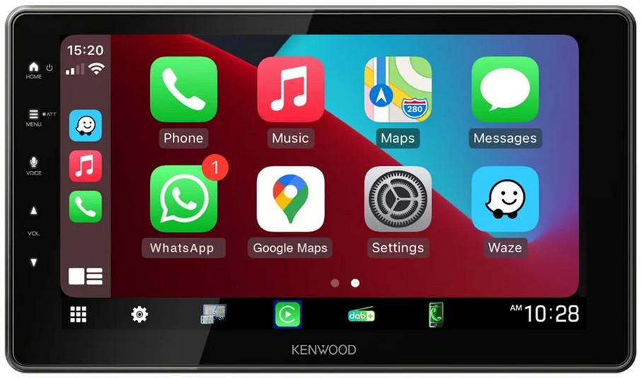 Nyhet! Kenwood DMX-F920DS - 9" MEDIASPILLER - DAB BT USB/IPHONE - Bilde 5