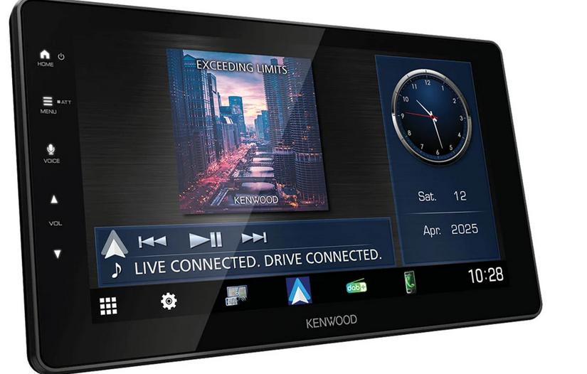 Nyhet! Kenwood DMX-F920DS - 9" MEDIASPILLER - DAB BT USB/IPHONE