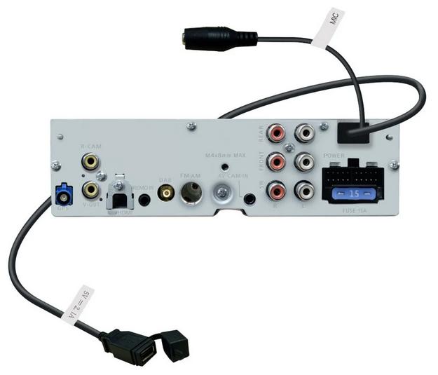 Nyhet! Kenwood DMX-F920DS - 9" MEDIASPILLER - DAB BT USB/IPHONE - Bilde 4