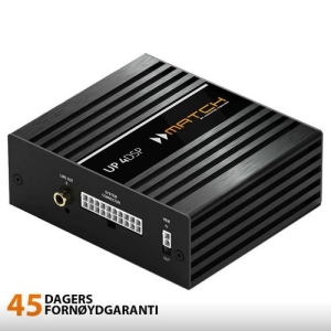 Match UP 4 DSP - 4 kanals plug&play-forsterker med 5 kanals DSP