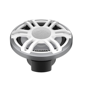 Hertz HMX 7.7 S LD-SW 7,7" koaxial hvit LED - Sprutsikker IP65, 200W RGB LED-lys