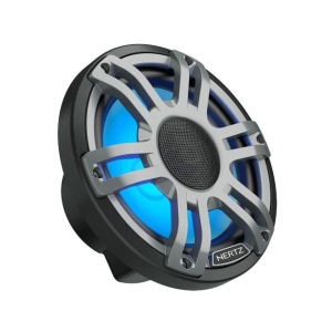 Hertz HMX 7.7 S-LD-G 7,7" koaxial sort LED - Sprutsikker IP65, 200W RGB LED-lys