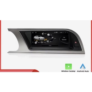 Audi A5 2009 - 2016 - 8,8" Android skjerm med Apple Carplay og Android Auto. For biler uten MMI!