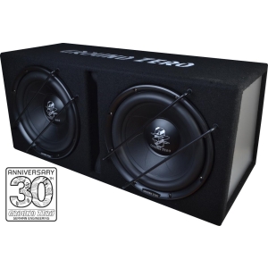 Ground Zero GZIB 2.30BR 700/1400W 2026 modell - Iridium 2x12" Basskasse