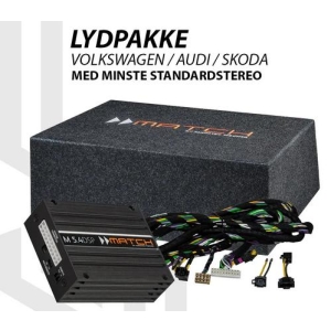 Match Lydoppgraderingspakke - Universal - oppgraderingspakke. For VAG, og Mercedes 2004 -