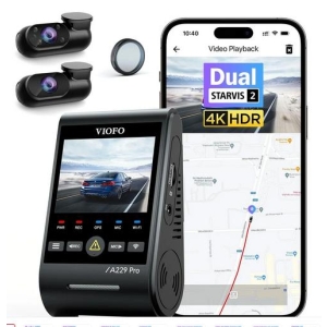 Nyhet! VIOFO A229 Pro 3-kanals 4K+2K+1080P HDR 3-kanals dashbordkamera med Sony STARVIS 2-sensorer