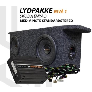 Match lydppgraderingspakke Skoda Enyaq