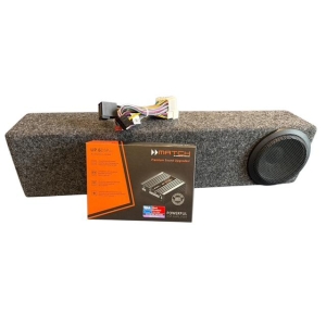 Lydoppgraderingspakke til KGM Musso EV med oppgradert forsterker og subwoofer