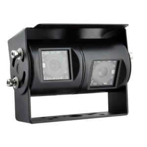 Dobbellinse kamera for 4-pins system. CVBS